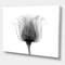 Designart - Rose ,Noma X-Ray - Cottage Canvas Wall Art